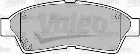 Valeo 598578 - Kit pastiglie freno, Freno a disco autozon.pro