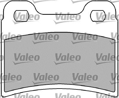 Valeo 598692 - Kit pastiglie freno, Freno a disco autozon.pro