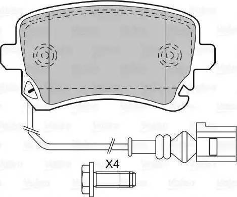 RIDER RD.3323.DB1557 - Kit pastiglie freno, Freno a disco autozon.pro