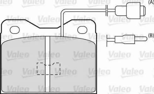 Valeo 598143 - Kit pastiglie freno, Freno a disco autozon.pro