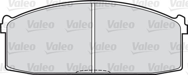 Valeo 598379 - Kit pastiglie freno, Freno a disco autozon.pro