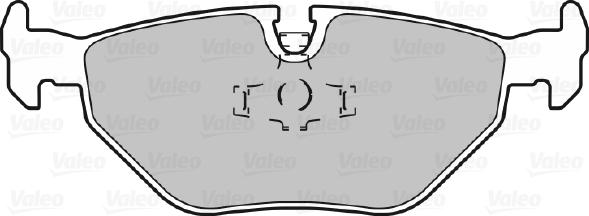 Valeo 598259 - Kit pastiglie freno, Freno a disco autozon.pro