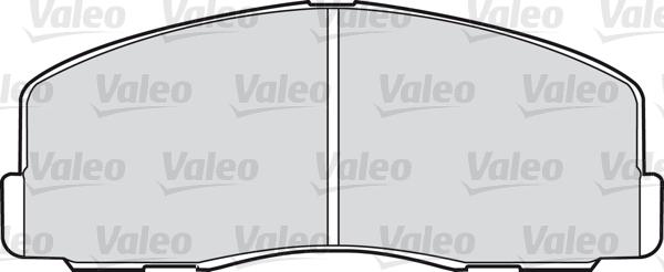 Valeo 598220 - Kit pastiglie freno, Freno a disco autozon.pro