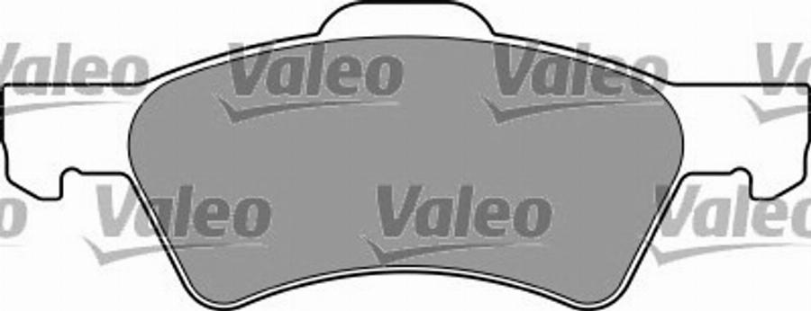 Valeo 597412 - Kit pastiglie freno, Freno a disco autozon.pro