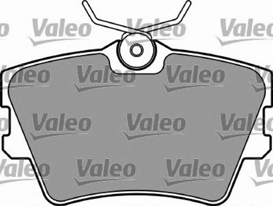 Valeo 597488 - Kit pastiglie freno, Freno a disco autozon.pro