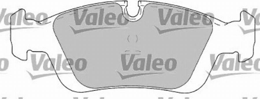 Valeo 597163 - Kit pastiglie freno, Freno a disco autozon.pro