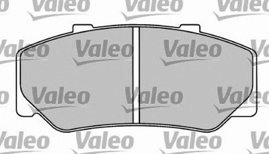 Valeo 597102 - Kit pastiglie freno, Freno a disco autozon.pro