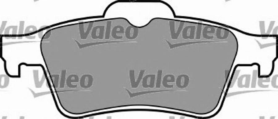 Valeo 597354 - Kit pastiglie freno, Freno a disco autozon.pro