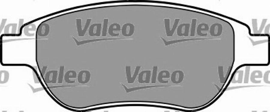 Valeo 597355 - Kit pastiglie freno, Freno a disco autozon.pro