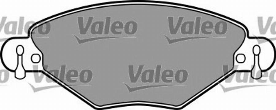 Valeo 597368 - Kit pastiglie freno, Freno a disco autozon.pro