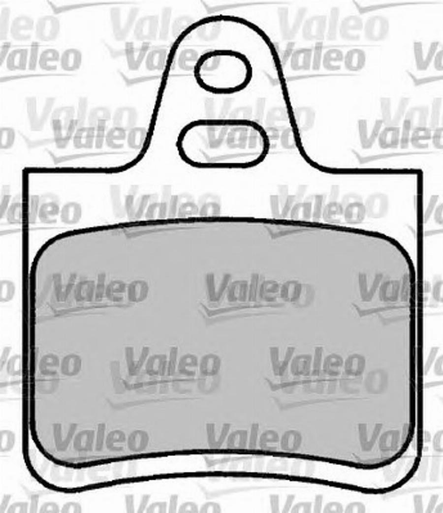 Valeo 597309 - Kit pastiglie freno, Freno a disco autozon.pro