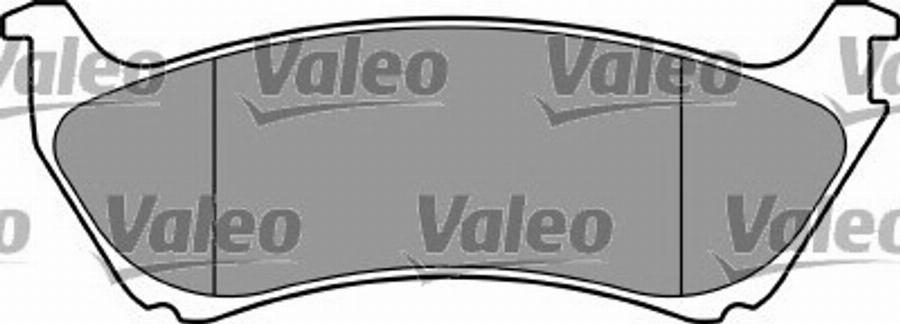 Valeo 597317 - Kit pastiglie freno, Freno a disco autozon.pro