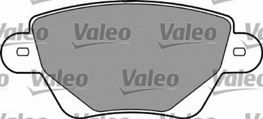 Valeo 597339 - Kit pastiglie freno, Freno a disco autozon.pro