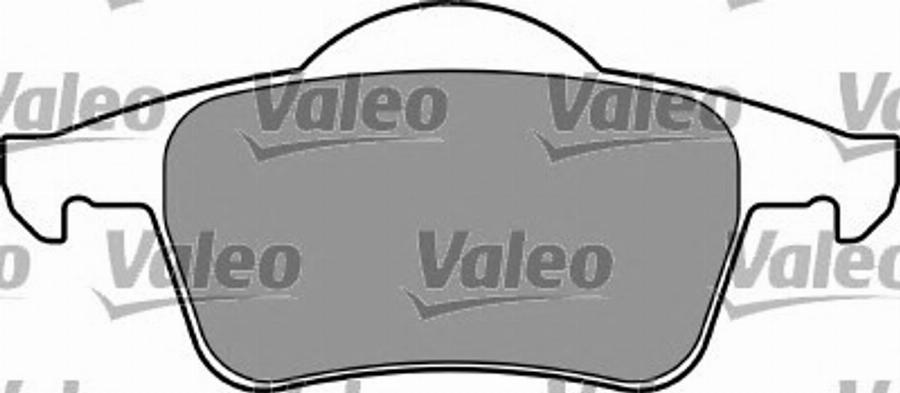 Valeo 597321 - Kit pastiglie freno, Freno a disco autozon.pro