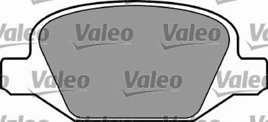 Valeo 597379 - Kit pastiglie freno, Freno a disco autozon.pro