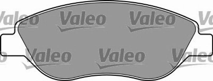 Valeo 597371 - Kit pastiglie freno, Freno a disco autozon.pro