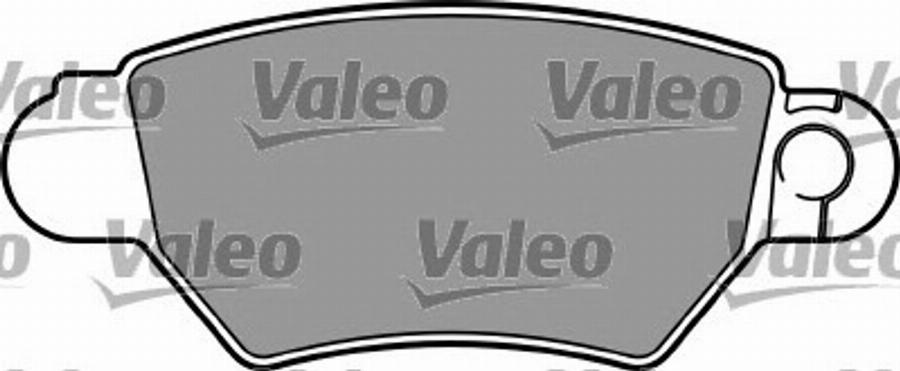 Valeo 597279 - Kit pastiglie freno, Freno a disco autozon.pro