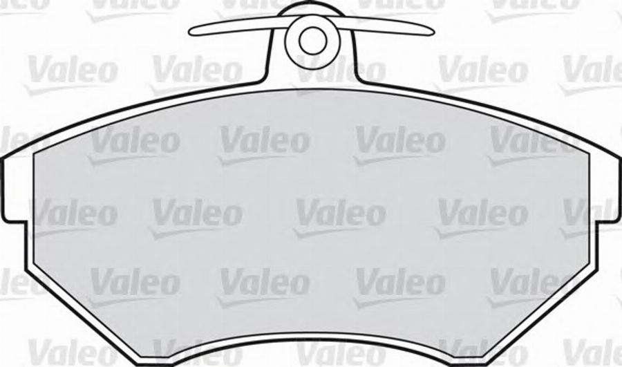 Valeo 540971 - Kit pastiglie freno, Freno a disco autozon.pro