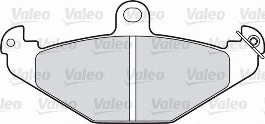 Valeo 540 454 - Kit pastiglie freno, Freno a disco autozon.pro