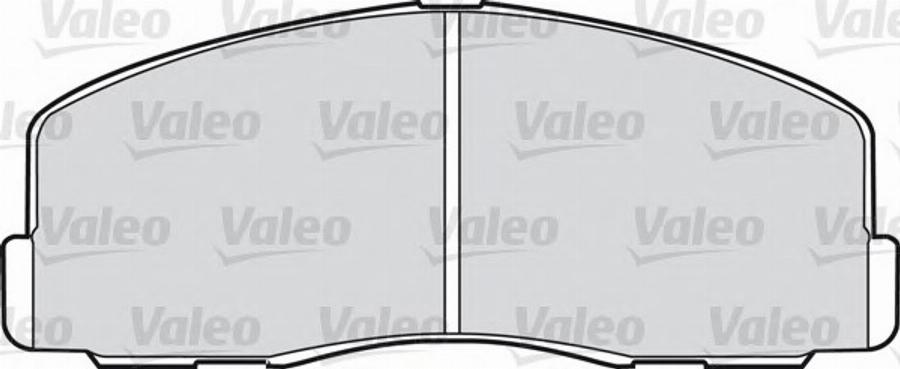 Valeo 540 455 - Kit pastiglie freno, Freno a disco autozon.pro