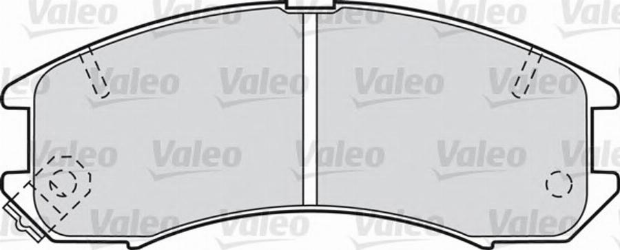 Valeo 540456 - Kit pastiglie freno, Freno a disco autozon.pro