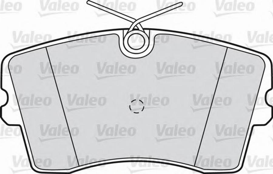 Valeo 540452 - Kit pastiglie freno, Freno a disco autozon.pro