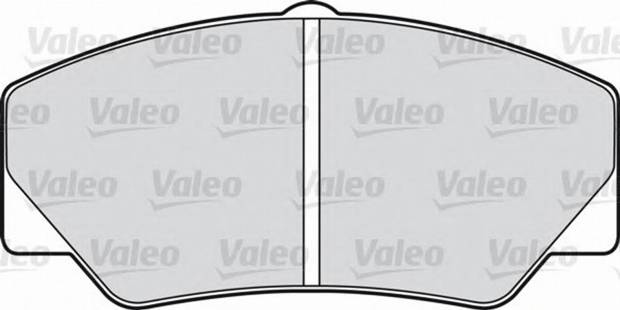 Valeo 540 407 - Kit pastiglie freno, Freno a disco autozon.pro