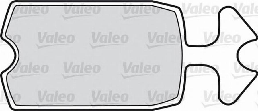 Valeo 540419 - Kit pastiglie freno, Freno a disco autozon.pro