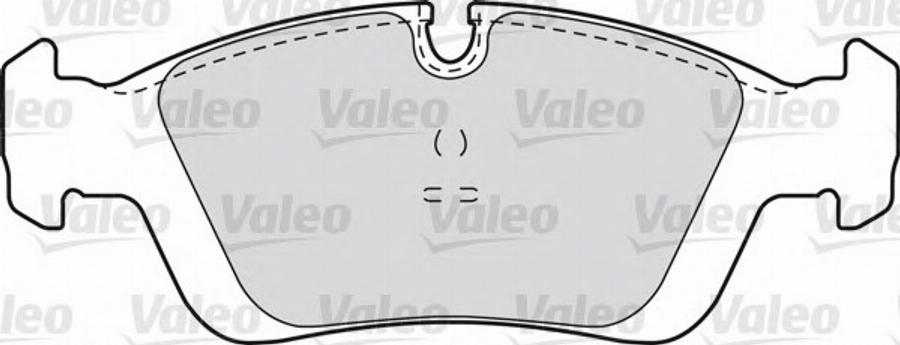 Valeo 540 489 - Kit pastiglie freno, Freno a disco autozon.pro