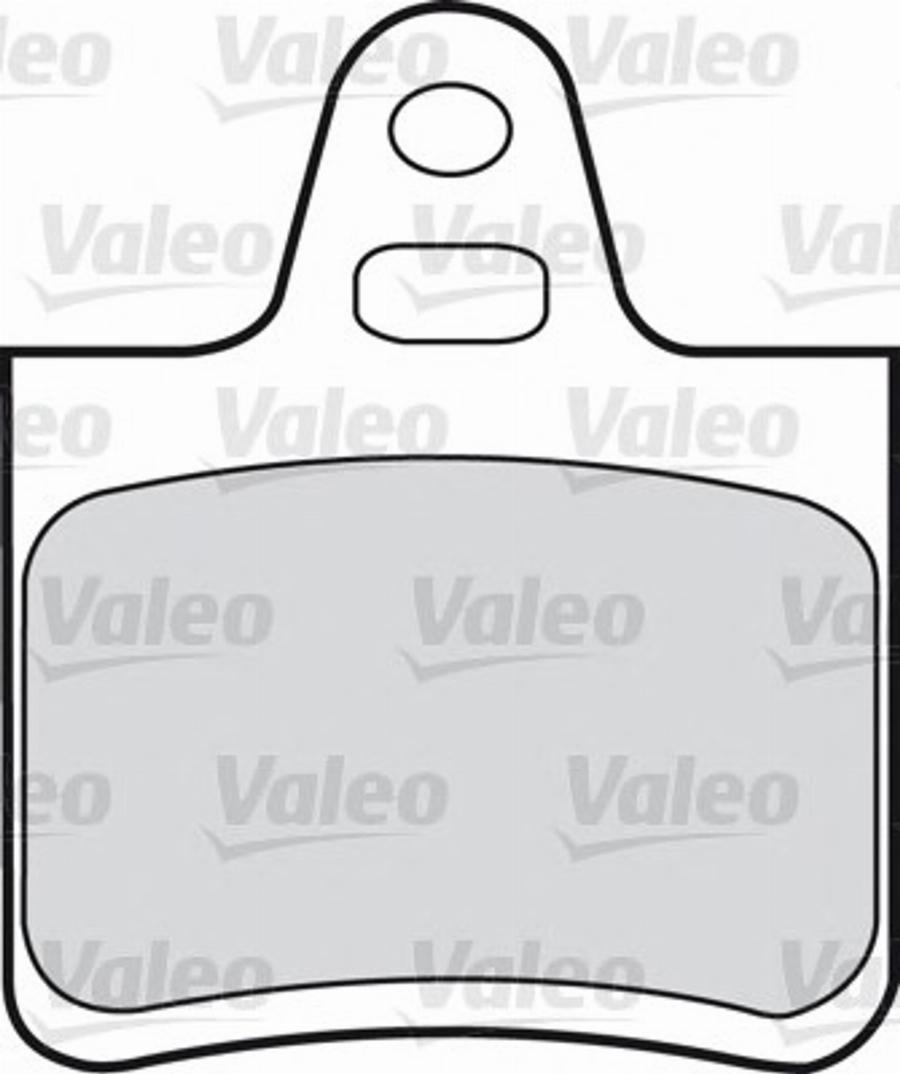 Valeo 540 428 - Kit pastiglie freno, Freno a disco autozon.pro