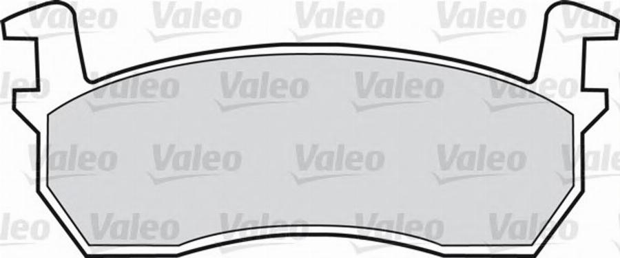 Valeo 540 560 - Kit pastiglie freno, Freno a disco autozon.pro