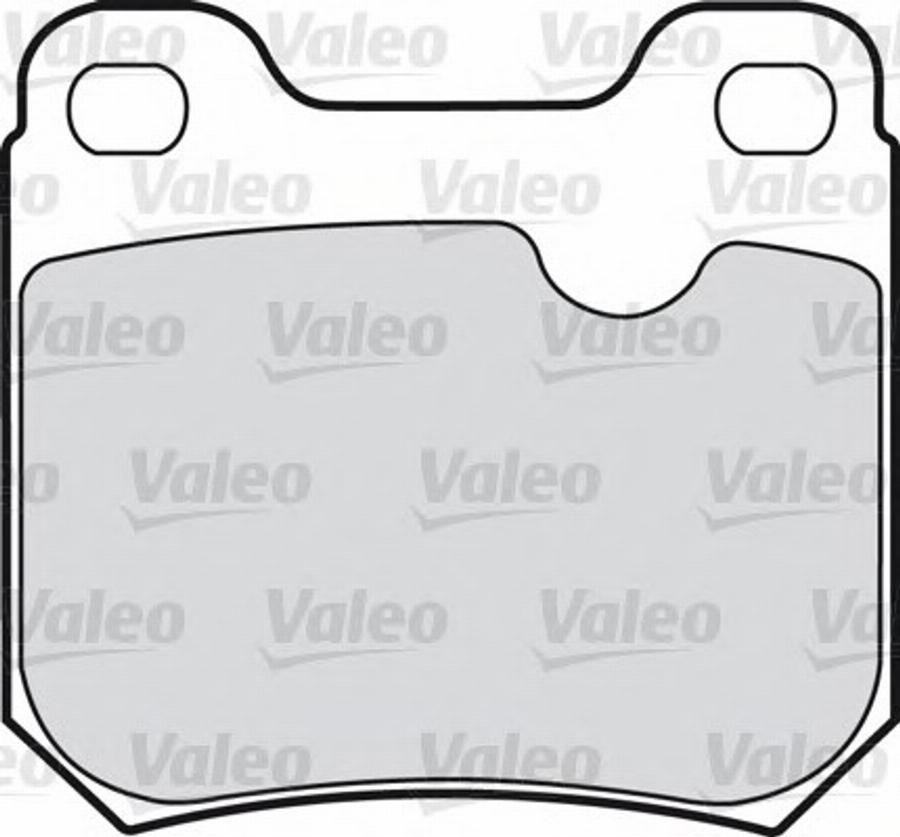 Valeo 540 561 - Kit pastiglie freno, Freno a disco autozon.pro