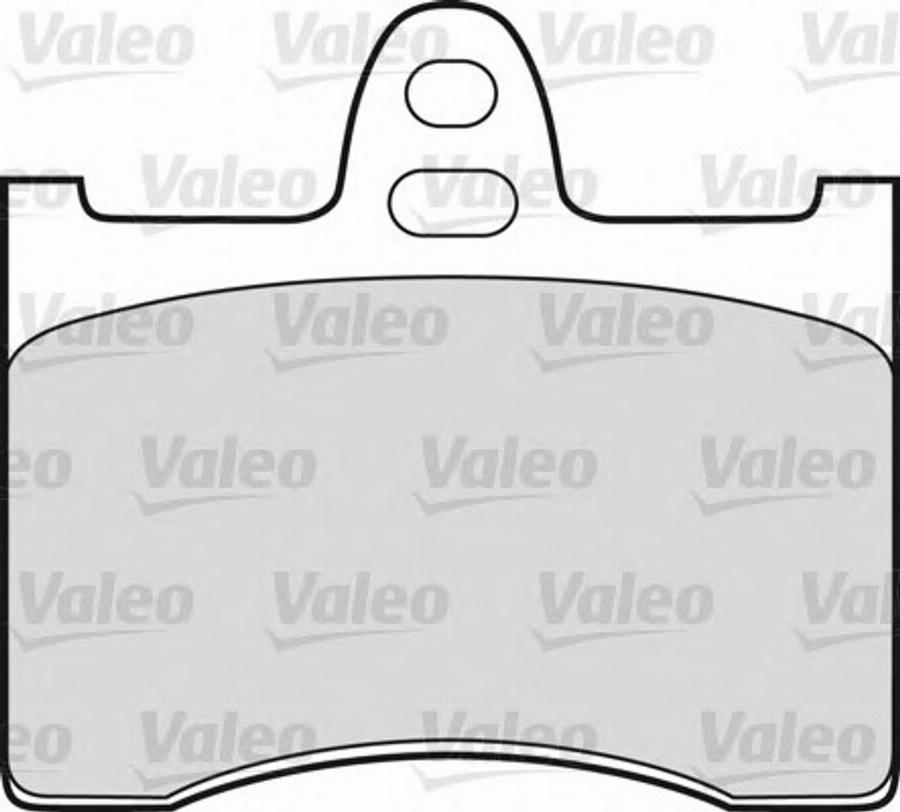 Valeo 540 087 - Kit pastiglie freno, Freno a disco autozon.pro