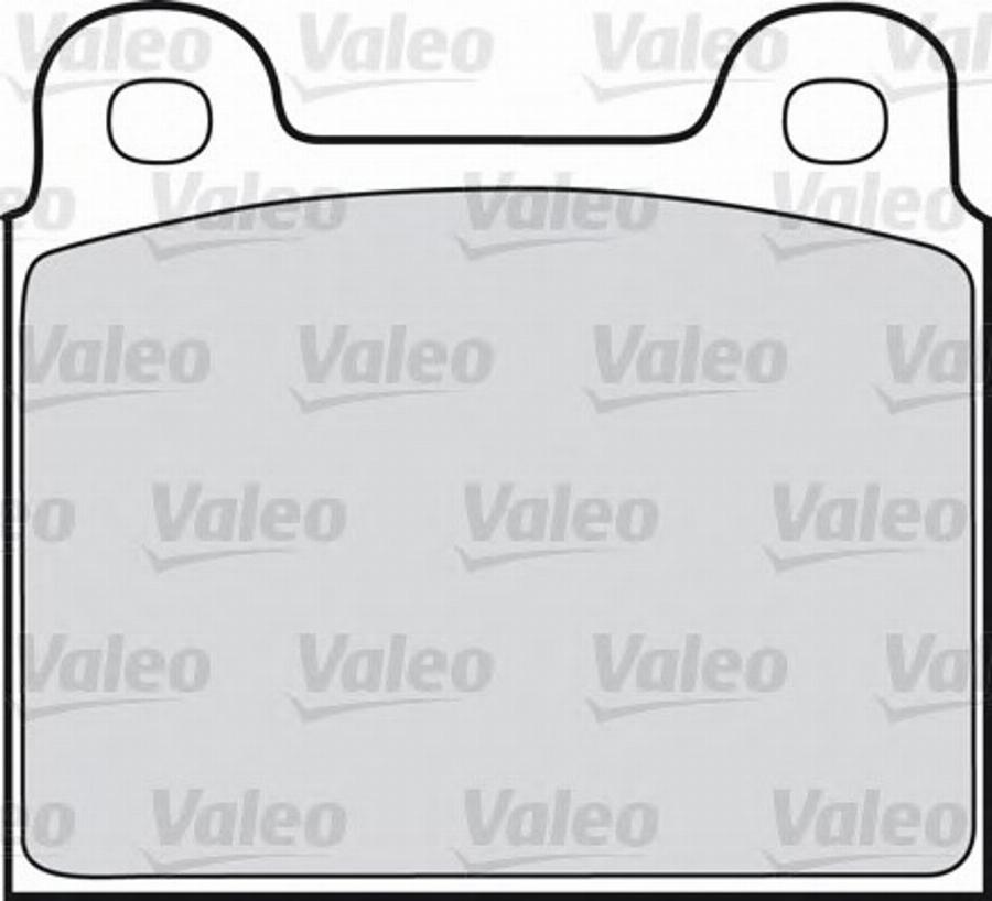 Valeo 540 039 - Kit pastiglie freno, Freno a disco autozon.pro