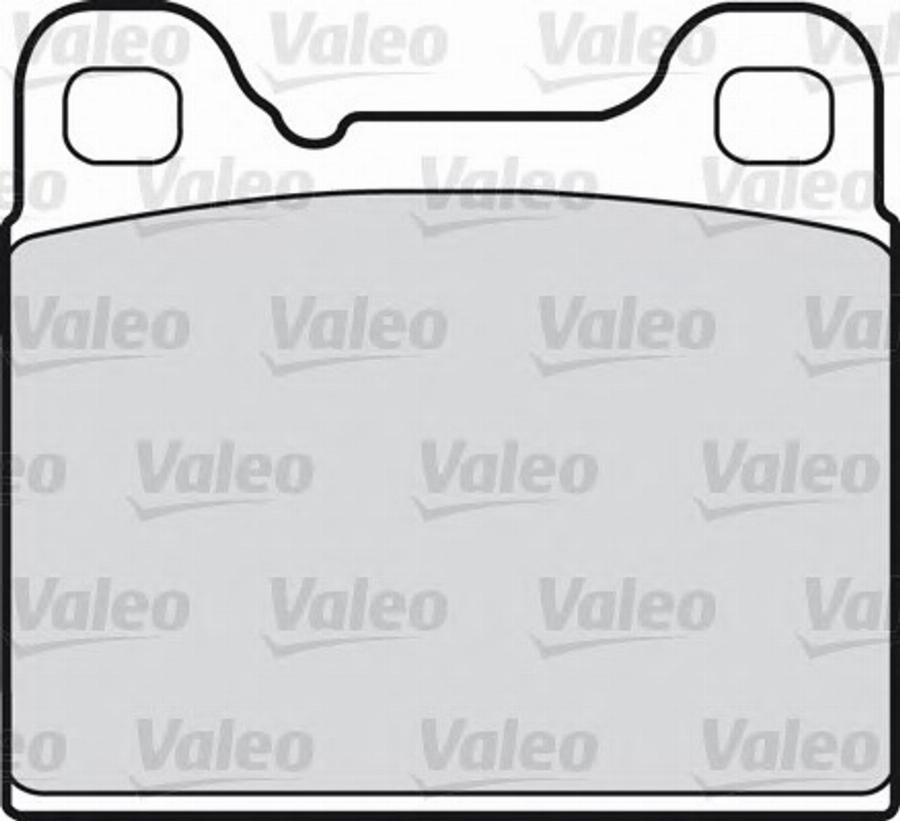 Valeo 540022 - Kit pastiglie freno, Freno a disco autozon.pro