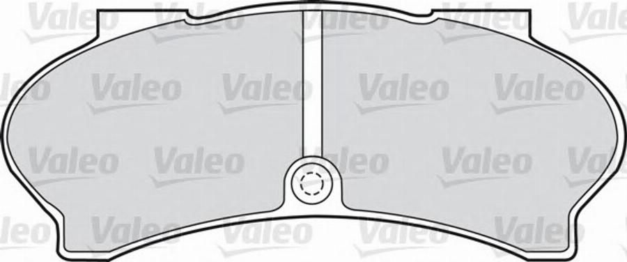 Valeo 540125 - Kit pastiglie freno, Freno a disco autozon.pro