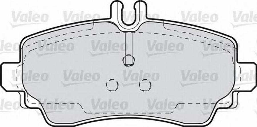 Valeo 540891 - Kit pastiglie freno, Freno a disco autozon.pro