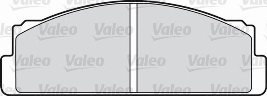 Valeo 540866 - Kit pastiglie freno, Freno a disco autozon.pro