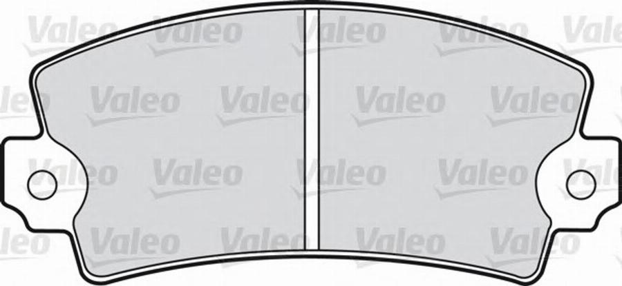 Valeo 540 315 - Kit pastiglie freno, Freno a disco autozon.pro