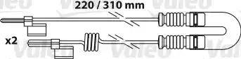 Valeo 541655 - Kit pastiglie freno, Freno a disco autozon.pro