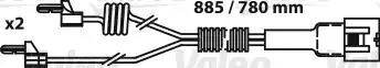 Valeo 541621 - Kit pastiglie freno, Freno a disco autozon.pro