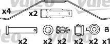 Valeo 541678 - Kit pastiglie freno, Freno a disco autozon.pro