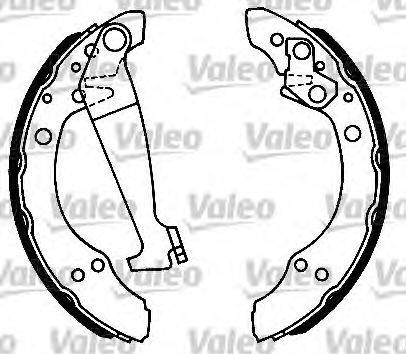 Valeo 554705 - Kit ganasce freno autozon.pro