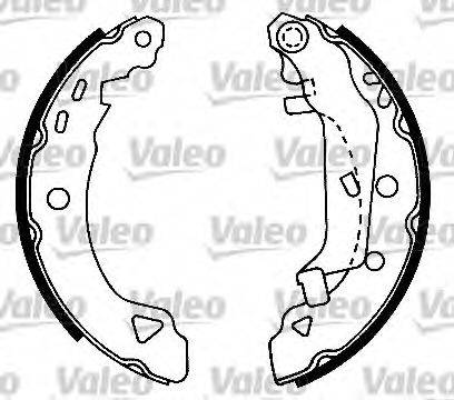 Valeo 554721 - Kit ganasce freno autozon.pro