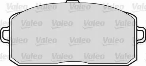 Valeo 551504 - Kit pastiglie freno, Freno a disco autozon.pro