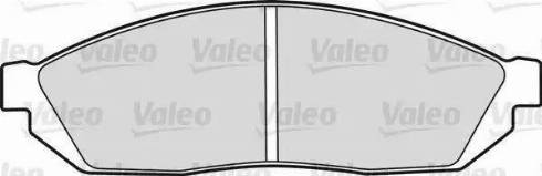 Valeo 598223 - Kit pastiglie freno, Freno a disco autozon.pro