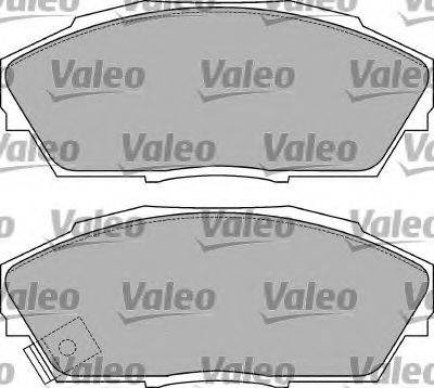 Valeo 551745 - Kit pastiglie freno, Freno a disco autozon.pro