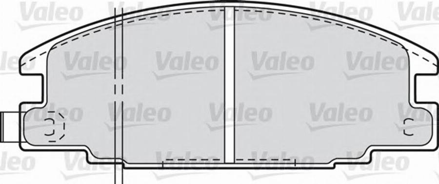 Valeo 551759 - Kit pastiglie freno, Freno a disco autozon.pro