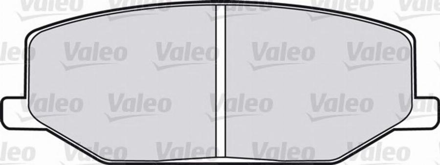 Valeo 551707 - Kit pastiglie freno, Freno a disco autozon.pro