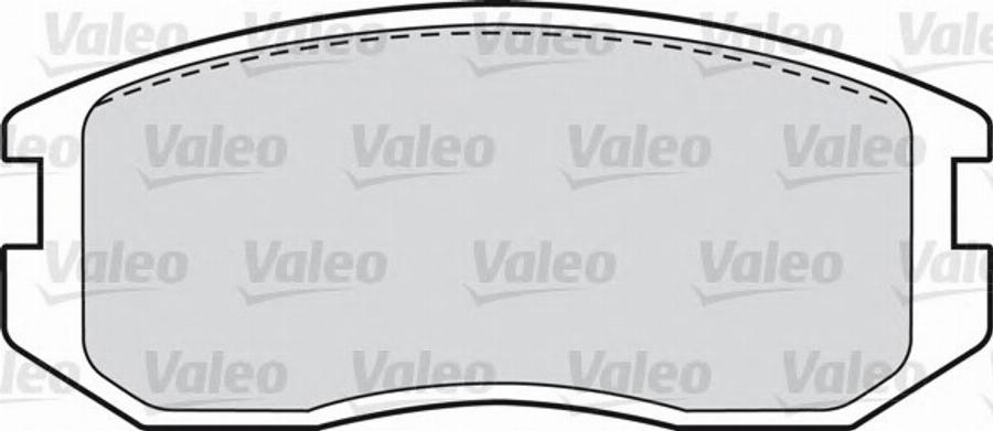 Valeo 551771 - Kit pastiglie freno, Freno a disco autozon.pro